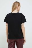 Бавовняна футболка Liu Jo колір чорний (2920269)