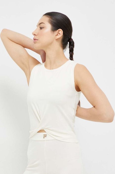 Топ Fila Carnac жіночий колір бежевий