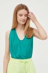 Топ United Colors of Benetton жіночий колір зелений (3314269)