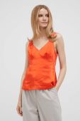 Топ United Colors of Benetton жіночий колір помаранчевий (3311167)