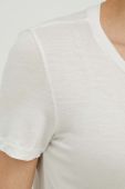 Футболка Bruuns Bazaar Katka жіноча колір білий