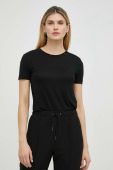 Футболка Bruuns Bazaar Katka жіноча колір чорний