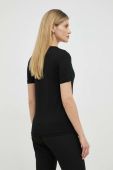 Футболка Bruuns Bazaar Katka жіноча колір чорний