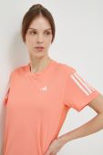 Бігова футболка adidas Performance Own the Run колір помаранчевий
