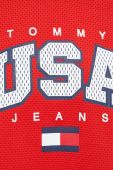Топ Tommy Jeans жіночий колір червоний (2989108)