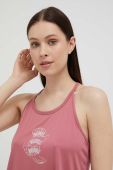 Топ для бігу adidas Performance Run for the Oceans колір рожевий