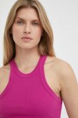 Бавовняний топ G-Star Raw x Sofi Tukker колір рожевий