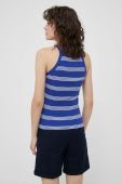 Бавовняний топ Polo Ralph Lauren колір синій (3230668)