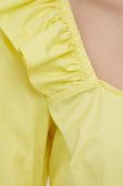 Блузка PS Paul Smith жіноча колір жовтий однотонна