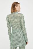Сорочка R?sum? жіноча колір зелений regular класичний комір (3163886)