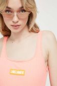 Боді LaBellaMafia жіночі колір рожевий оголена спина