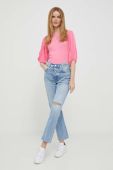 Блузка Deha колір рожевий