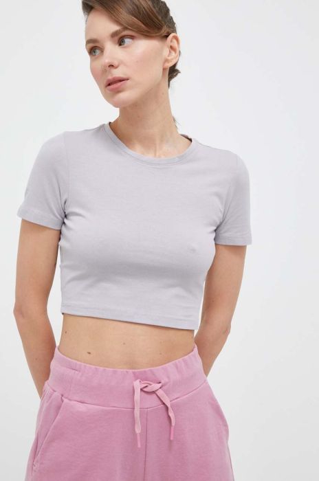 Футболка 4F жіночий колір сірий