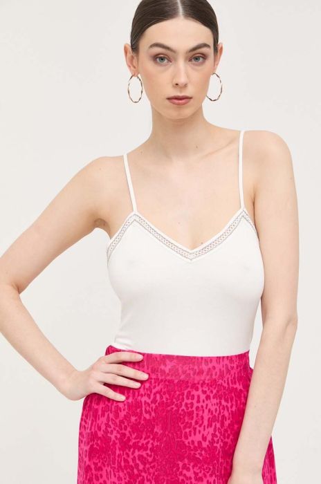 Топ Morgan жіночий колір білий (3297995)