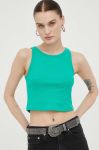 Топ Gestuz жіночий колір зелений (3258436)