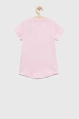 Дитяча бавовняна футболка adidas колір рожевий (2906645)
