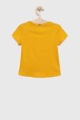 Дитяча бавовняна футболка Tommy Hilfiger колір жовтий (2849145)