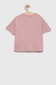 Дитяча бавовняна футболка Guess колір рожевий (2857212)