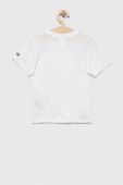 Дитяча бавовняна футболка Puma PUMA x SPONGEBOB Tee колір білий