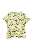 Дитяча футболка Mini Rodini колір жовтий