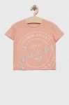 Дитяча футболка Guess колір рожевий (3047176)