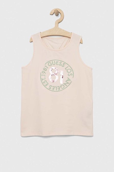 Дитячий топ Guess колір рожевий (3133829)