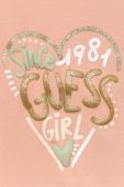 Футболка для немовлят Guess колір рожевий