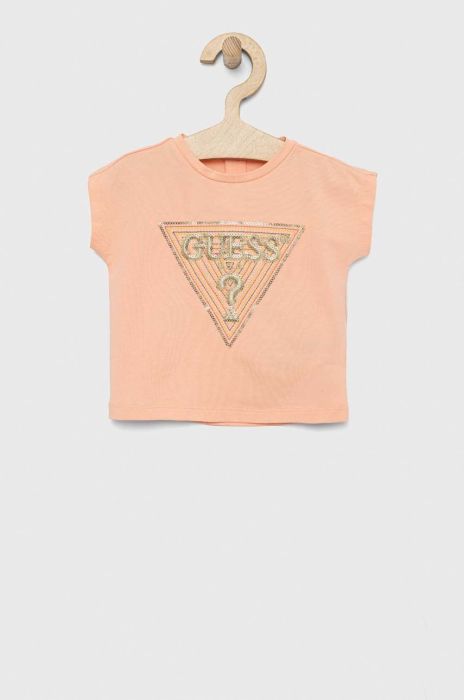 Дитяча футболка Guess колір помаранчевий (2962762)