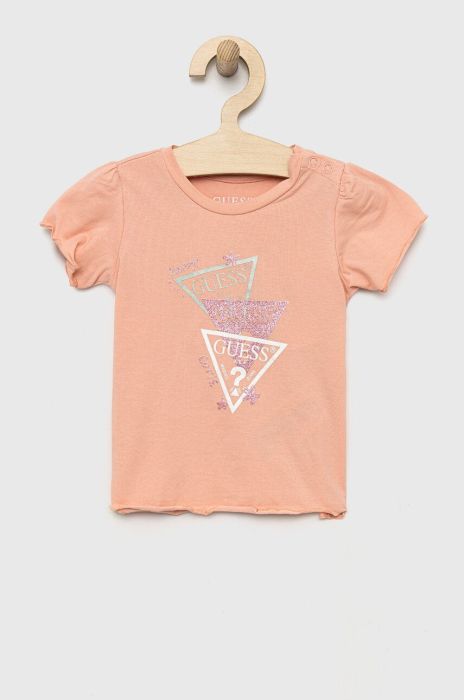 Дитяча футболка Guess колір рожевий (3129678)