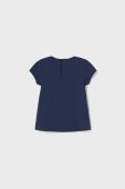 Дитяча бавовняна футболка Mayoral колір синій (2932506)