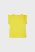 Дитячий бавовняний топ Mayoral колір жовтий (2945341)
