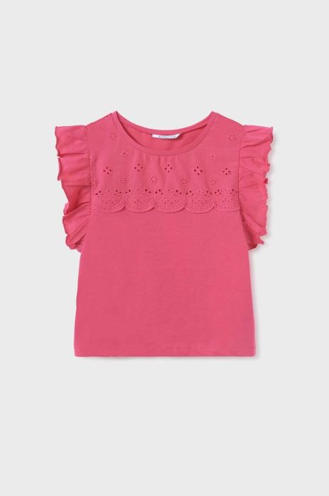 Дитячий бавовняний топ Mayoral колір барвистий