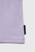 Дитяча бавовняна футболка Sisley колір фіолетовий (3249009)