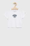 Дитяча футболка Tommy Hilfiger колір білий (3020880)