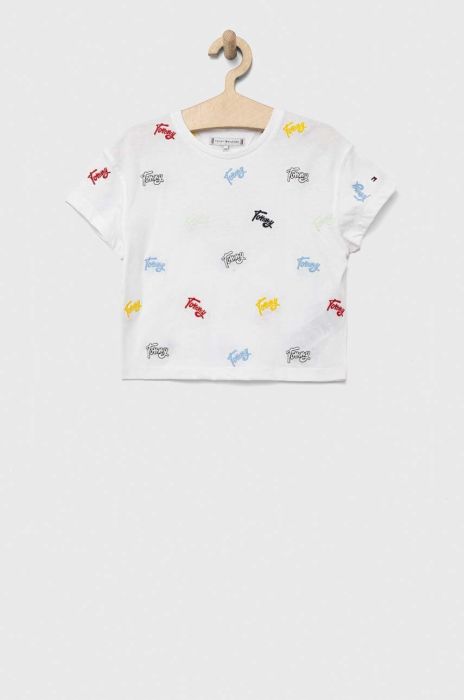 Дитяча футболка Tommy Hilfiger колір білий (3148795)