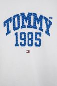 Дитяча бавовняна футболка Tommy Hilfiger Колір білий колір білий