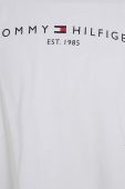 Дитячий бавовняний топ Tommy Hilfiger колір білий