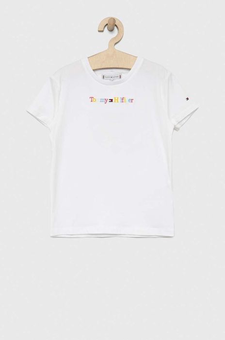 Дитяча футболка Tommy Hilfiger колір білий (3054131)