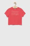 Дитяча футболка Tommy Hilfiger колір помаранчевий (3096159)