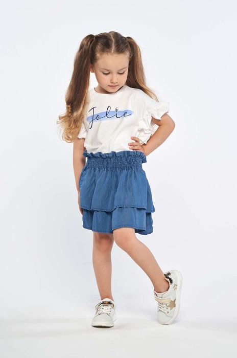 Дитяча футболка Birba&Trybeyond колір білий (3129699)