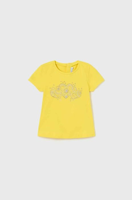 Футболка для немовлят Mayoral колір жовтий (3065457)