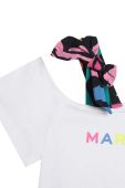 Дитяча бавовняна футболка Marc Jacobs колір білий (3072351)