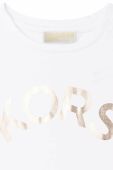Дитяча бавовняна футболка Michael Kors колір білий (3054200)
