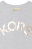 Дитяча бавовняна футболка Michael Kors колір сірий (3054201)