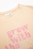 Дитяча футболка Coccodrillo колір бежевий (2997654)