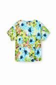Дитяча бавовняна футболка Desigual колір барвистий (3062956)