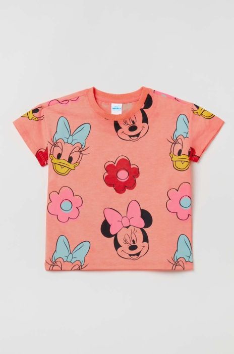 Дитяча футболка OVS колір помаранчевий