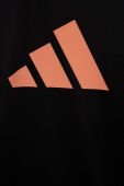 Футболка adidas U TR-ES LOGO колір чорний з принтом