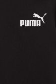 Дитяча бавовняна футболка Puma ESS Small Logo Tee B колір чорний з принтом