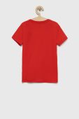 Дитяча футболка Puma ACTIVE Small Logo Tee B колір червоний з принтом